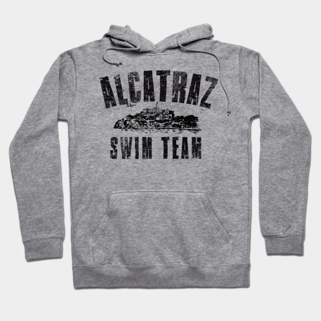 Alcatraz Swim Team Hoodie by MindsparkCreative